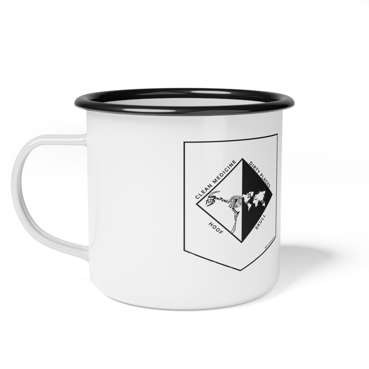 Clean Medicine Dirty Places Camp Mug