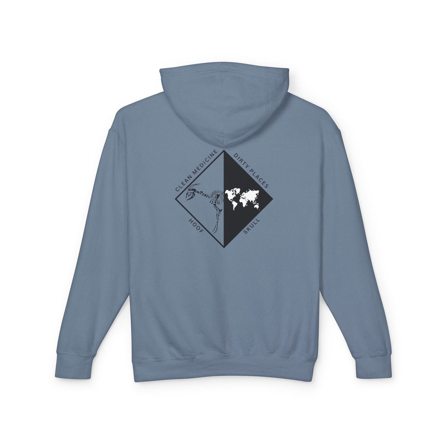 Clean Medicine Dirty Places Lightweight Hoodie