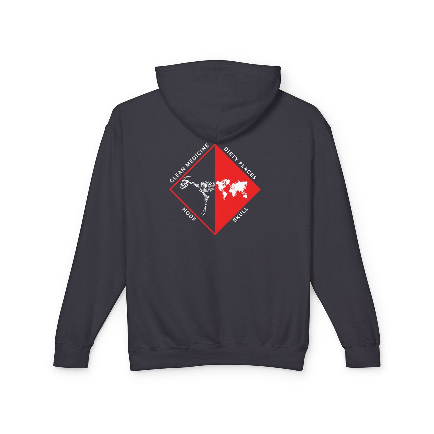 Clean Medicine Dirty Places Lightweight Hoodie