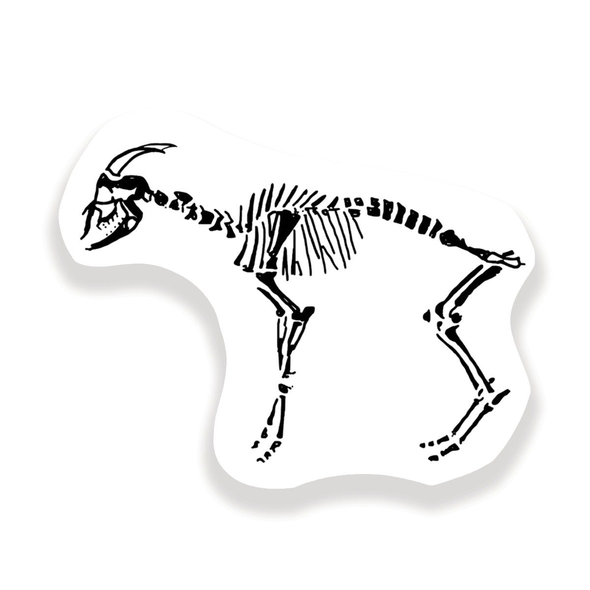 Special Operations Independent Duty Corpsman (SOIDC)BoneGoat Sticker