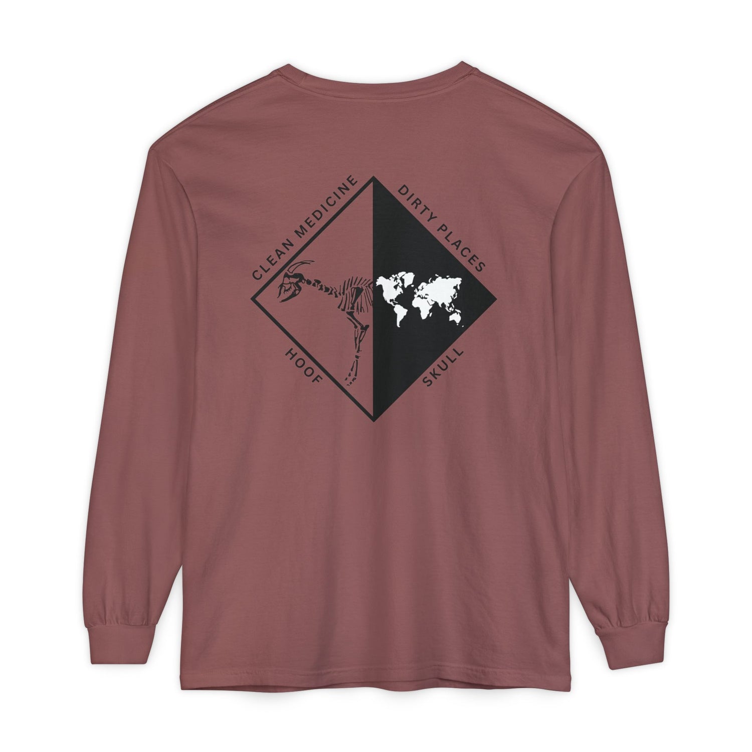 Clean Medicine, Dirty Places Long Sleeve Tee