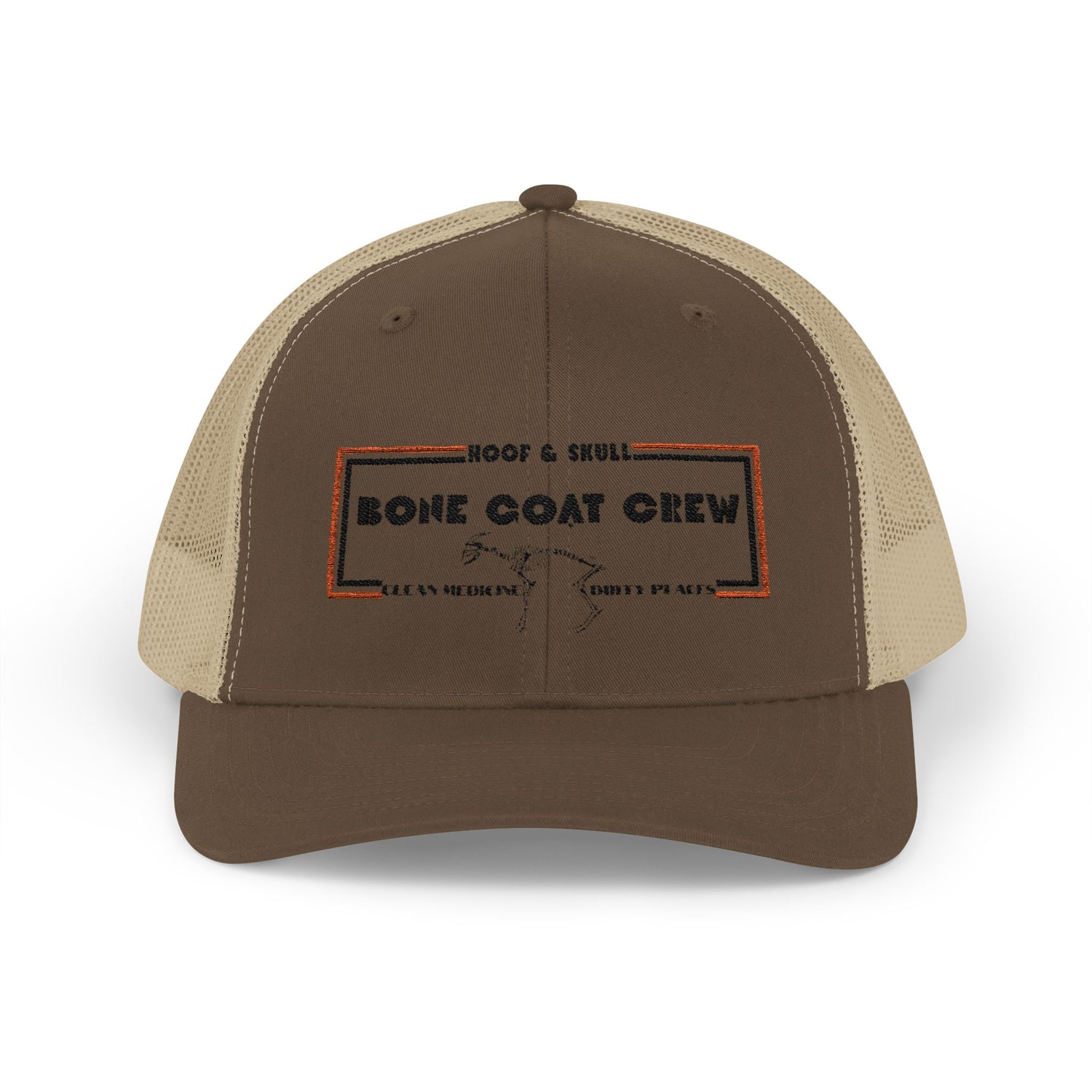 BoneGoat Crew Snapback Trucker Cap