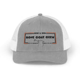 BoneGoat Crew Snapback Trucker Cap
