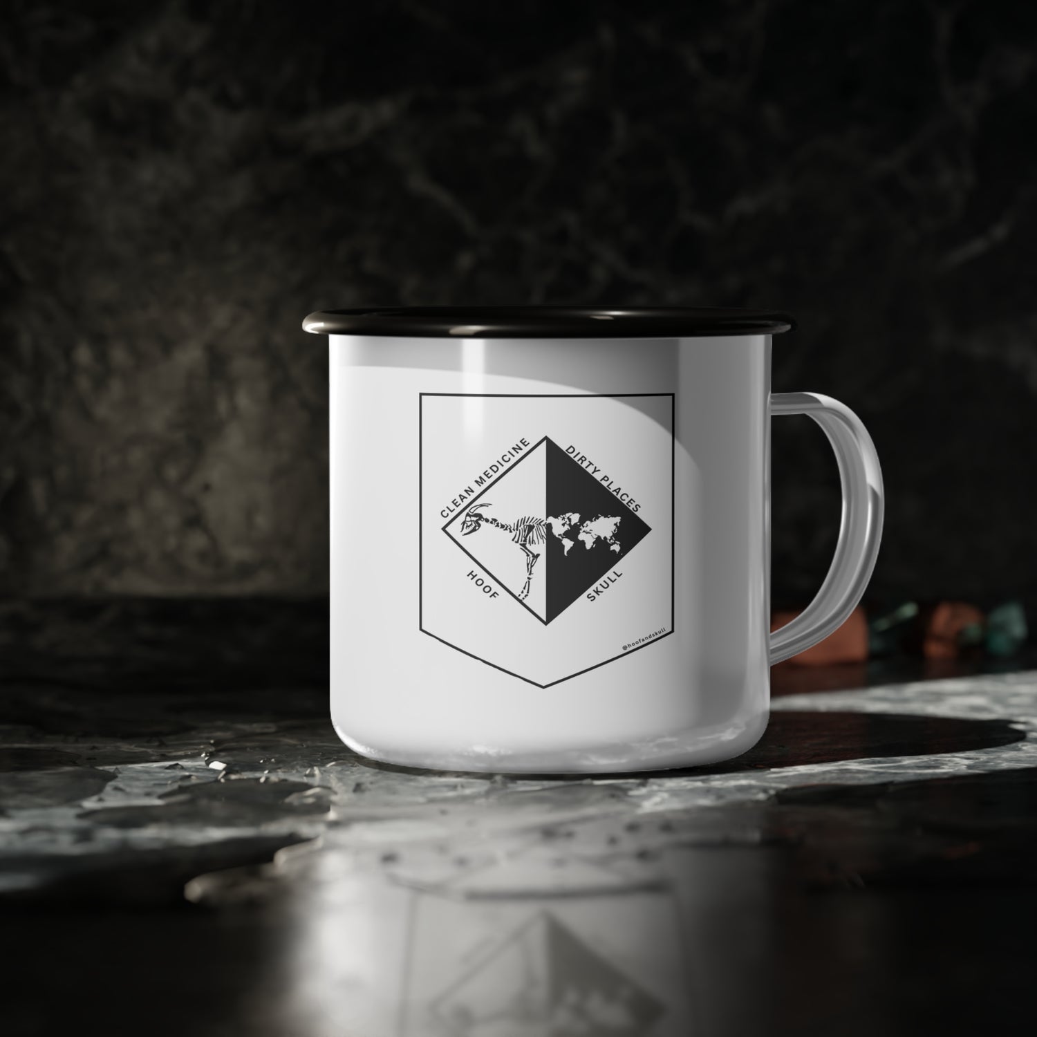 Clean Medicine Dirty Places Camp Mug