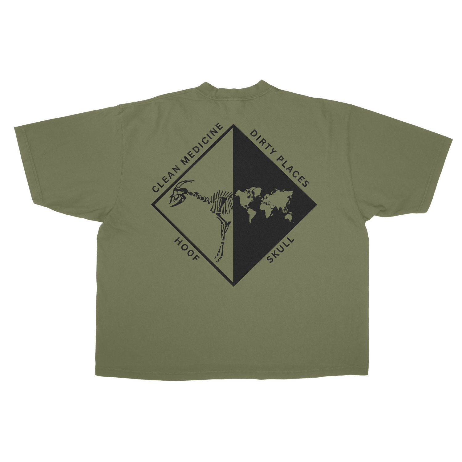 Clean Med Dirty Places Tee 6210