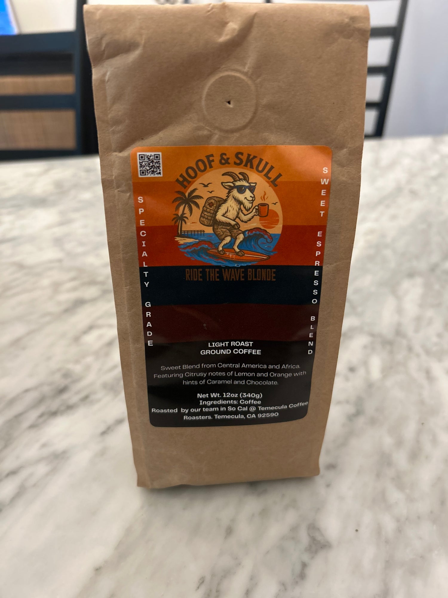 Ride The Wave Blonde Coffee Espresso