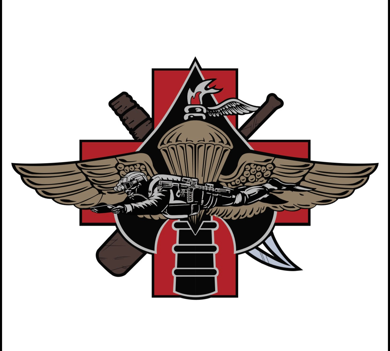 Jump Dive Tee | Special Operations Independent Duty Corpsman (SOIDC)