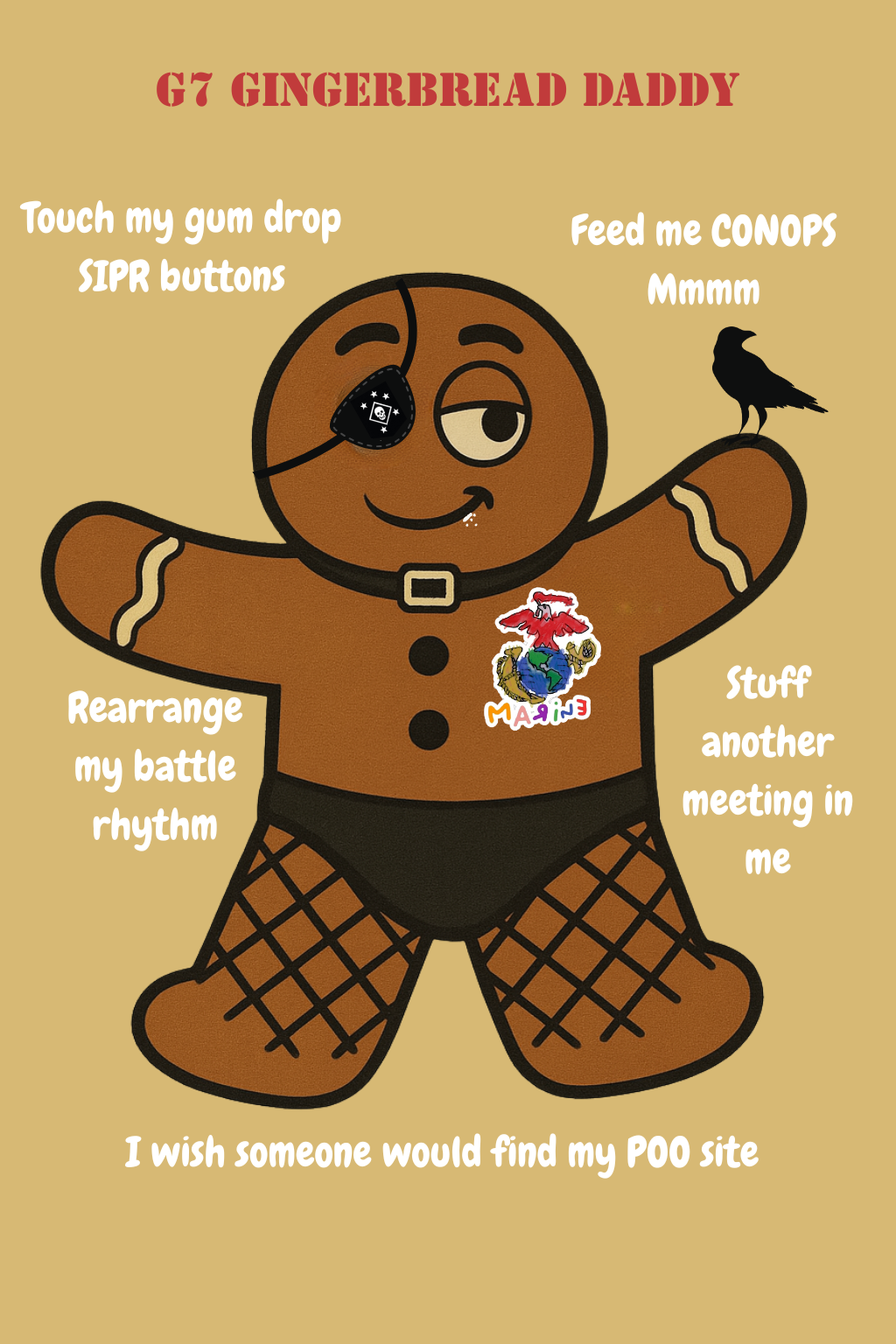 G7 GINGERBREAD DADDY (Sticker)