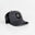 Gray Clean Med Dirty Places Black Background Patch Charcoal hat