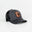 Black Clean Med Dirty Places Rawhide Background Patch Charcoal hat