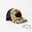 Rawhide Hoof and Skull Black Background Patch Multicam Hat